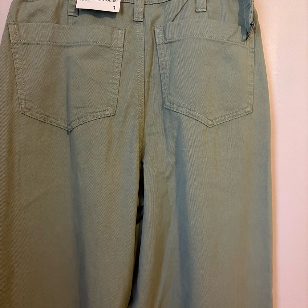 ❤️SO NWT Olive High Rise Wide Leg Pants High-Waisted - Picture 5 of 7